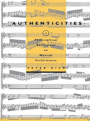 cover image of Authenticities